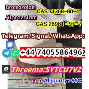 CAS 71368-80-4 Bromazolam CAS 28981 -97-7 Alprazolam  